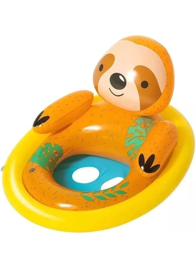 Bestway Float Lil Animal Baby Boat 71X56cm, Outdoor & Indoor Relaxation & Play, Pool Baby Boats & Rafts, Soft Smooth Comfort Material - Image 4